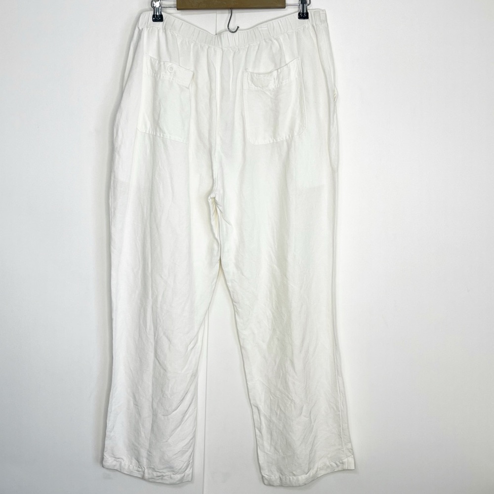 Cubavera Linen Drawstring Pants‎ - Picture 2 of 4